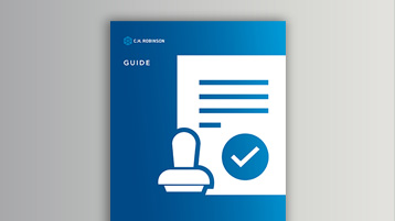 Graphic of customs clearance checklist