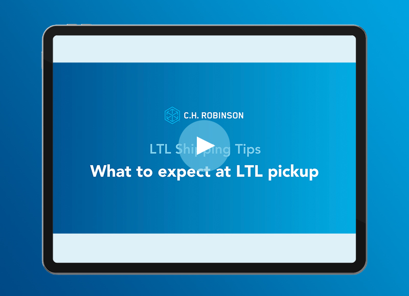 ltl freight pickup