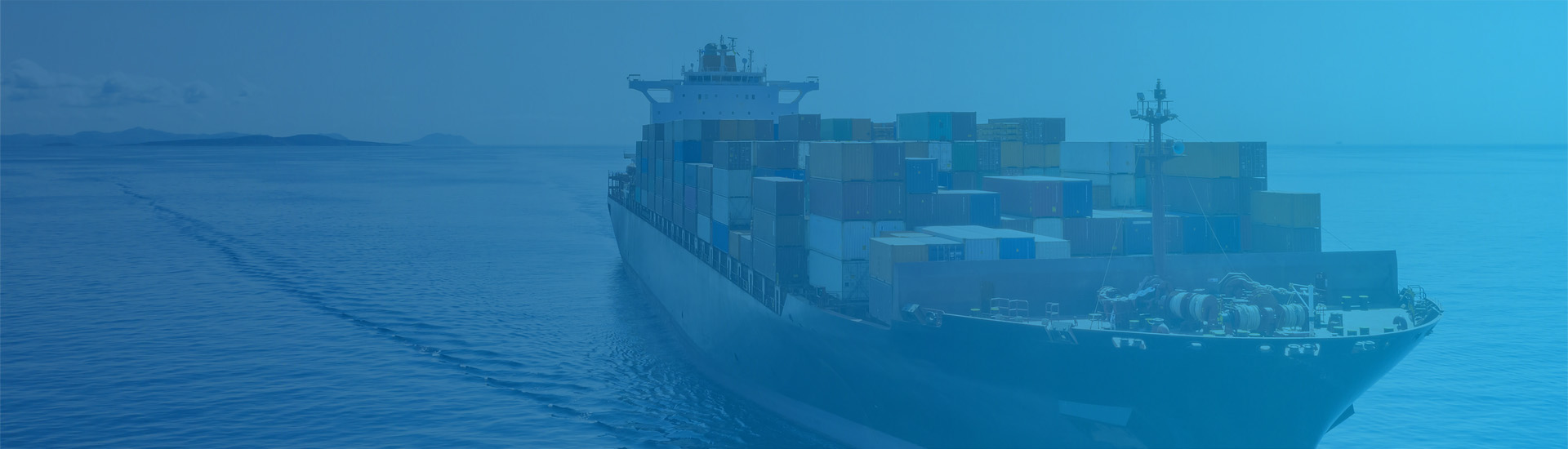 LCL cargo leaving port